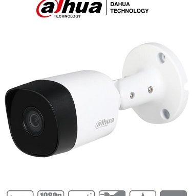 Cámara Análoga Tipo Bala  CCTV HD 1080 Metálica Dahua