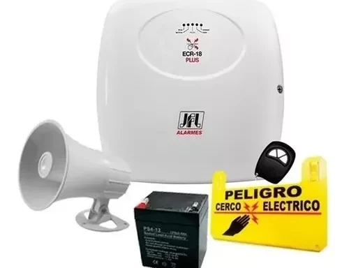 Kit Generador de Cerca Eléctrica JFL-ECR-18 Plus